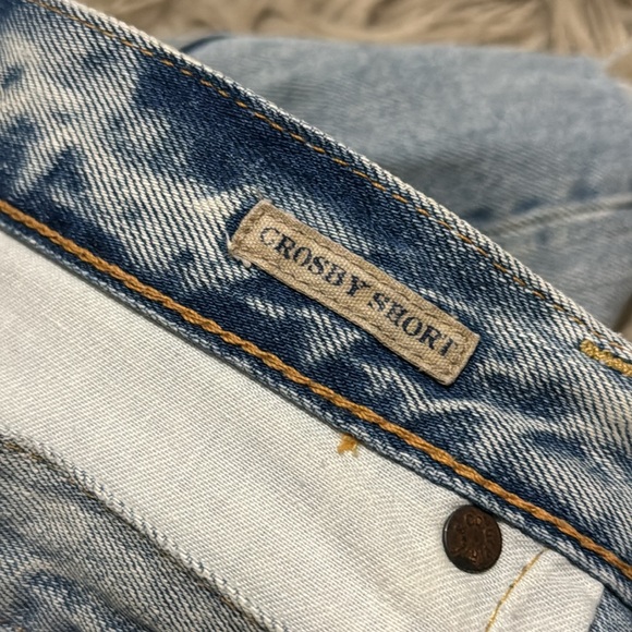 EUC RL Polo Crosby Short Denim Cutoff Shorts-Sz 26-77% Cotton-Raw Hem-Distressed - Picture 8 of 16